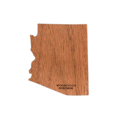 Arizona Wooden Sticker