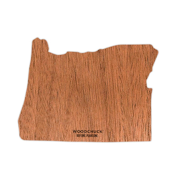 Oregon Wooden Sticker