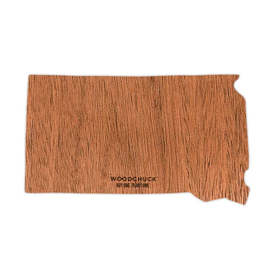 South Dakota Wooden Sticker